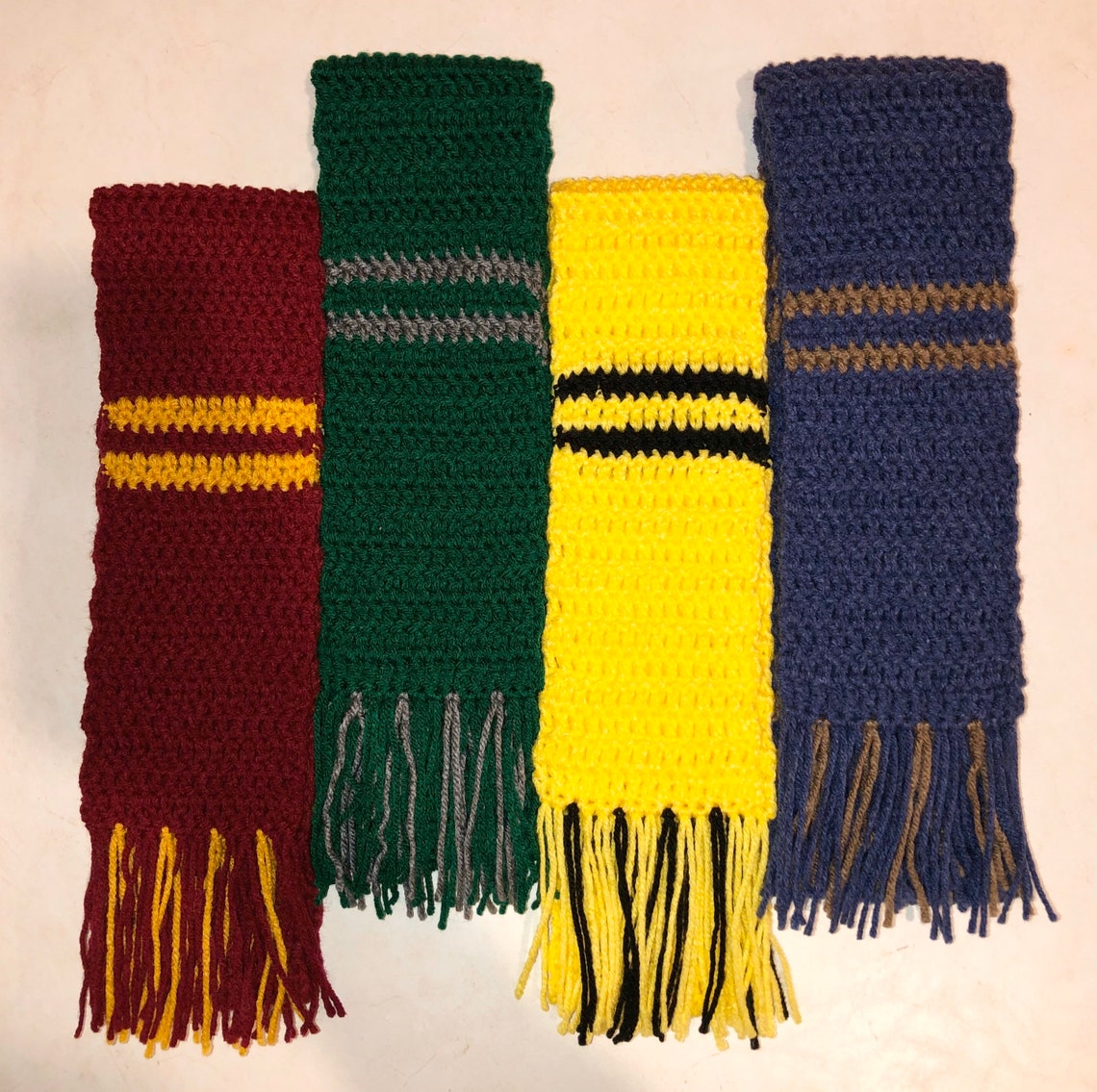 Hogwarts themed scarves | Etsy