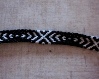 Bracelet de l'amitié diamant X Bracelet en macramé