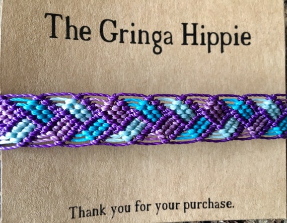 Mermaid Style Braid Woven Friendship Bracelet Etsy UK