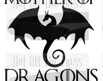 Download Dragon Silhouette Etsy