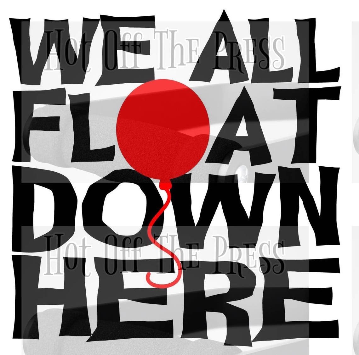 We All Float Down Here SVG DXF Files for Silhouette for Etsy