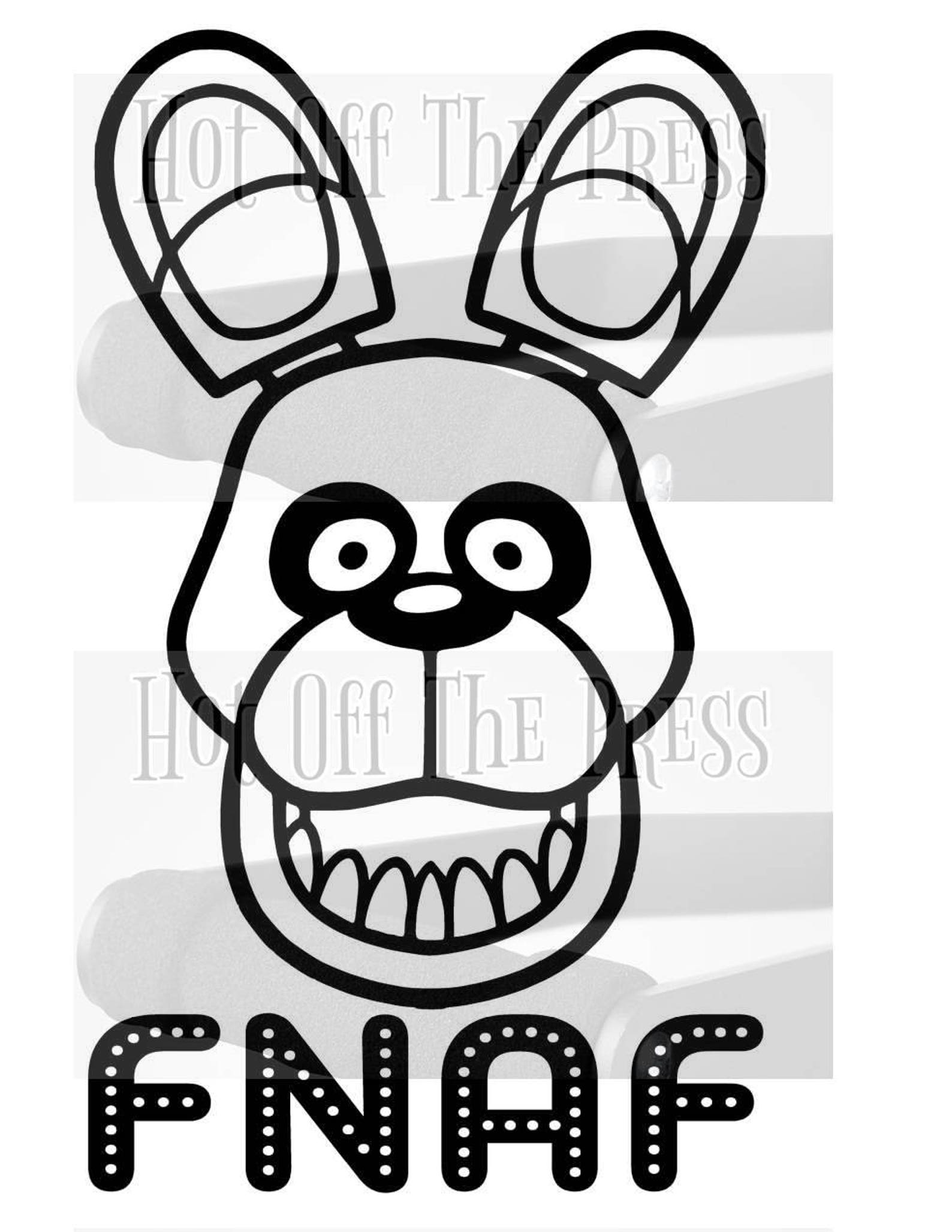 FNAF Bonnie SVG DXF Files For Silhouette For Cricut Vector Etsy FNAF Bonnie SVG DXF Files For Silhouette For Cricut Vector Etsy