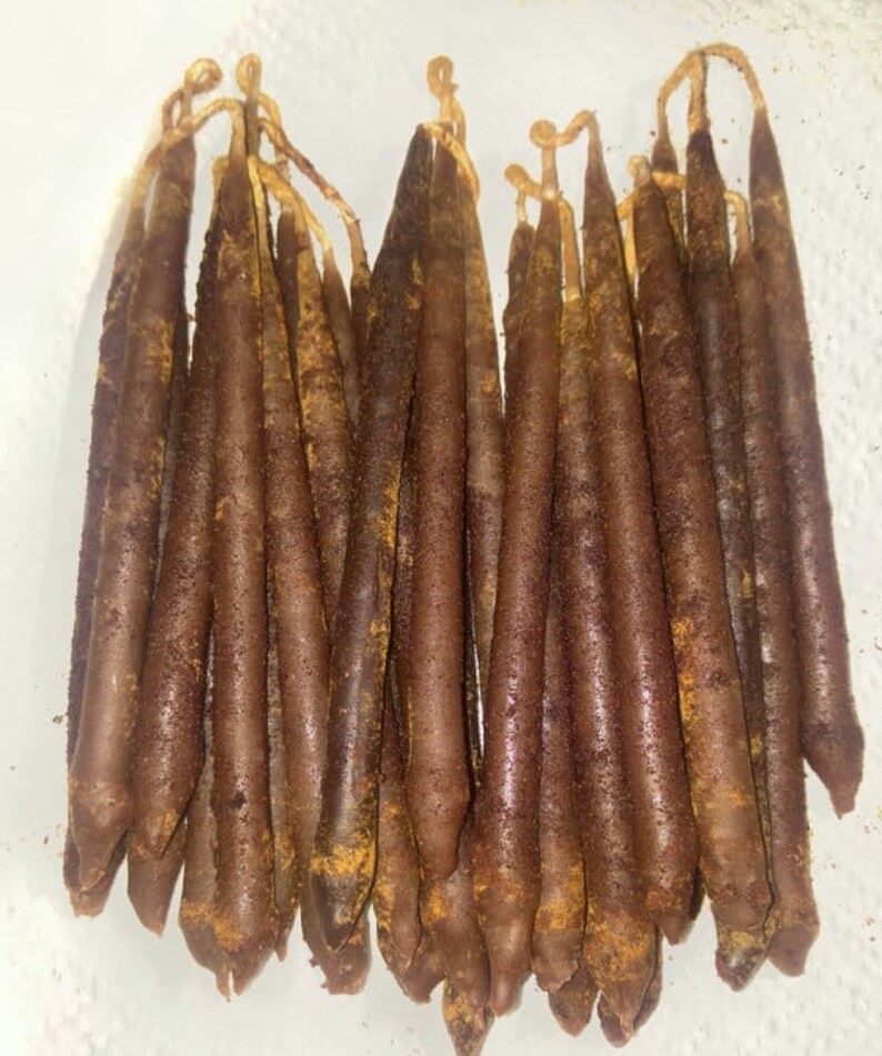 14 Pair Hanging Joined Wick Taper Candles/5 TO 5 Etsy