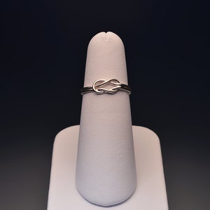 Sterling Silber Knoten Ring