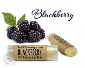 Blackberry Natural Lip Balm