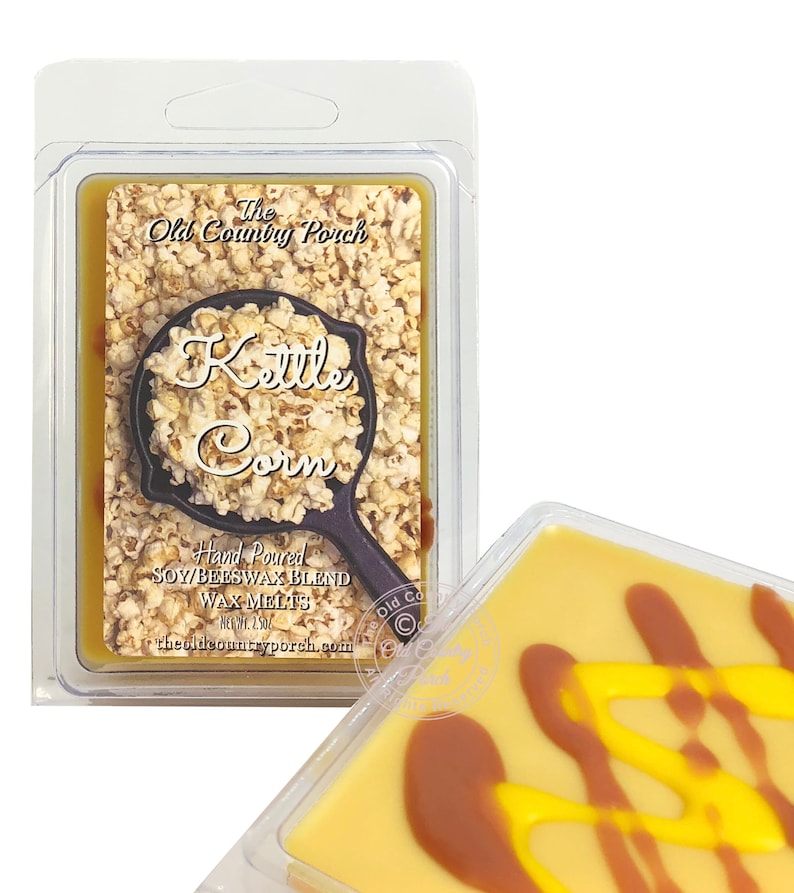 Kettle Corn Soy/beeswax Blend Wax Melt Etsy