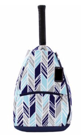 Tennis Backpack - Chic Chevron