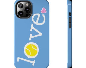 Love Tennis Tough Phone Case