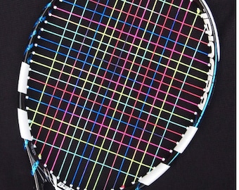 Rainbow  - Racquet Sports String - Tennis, Badminton, Racquetball