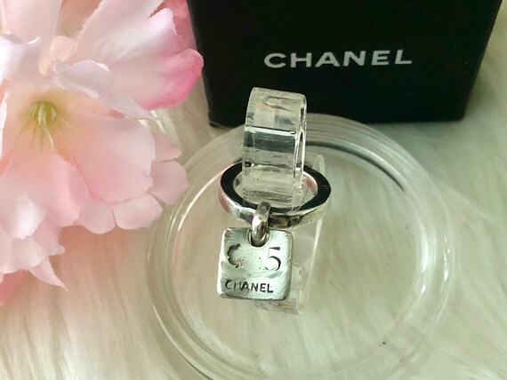 Chanel sterling silver ring shop