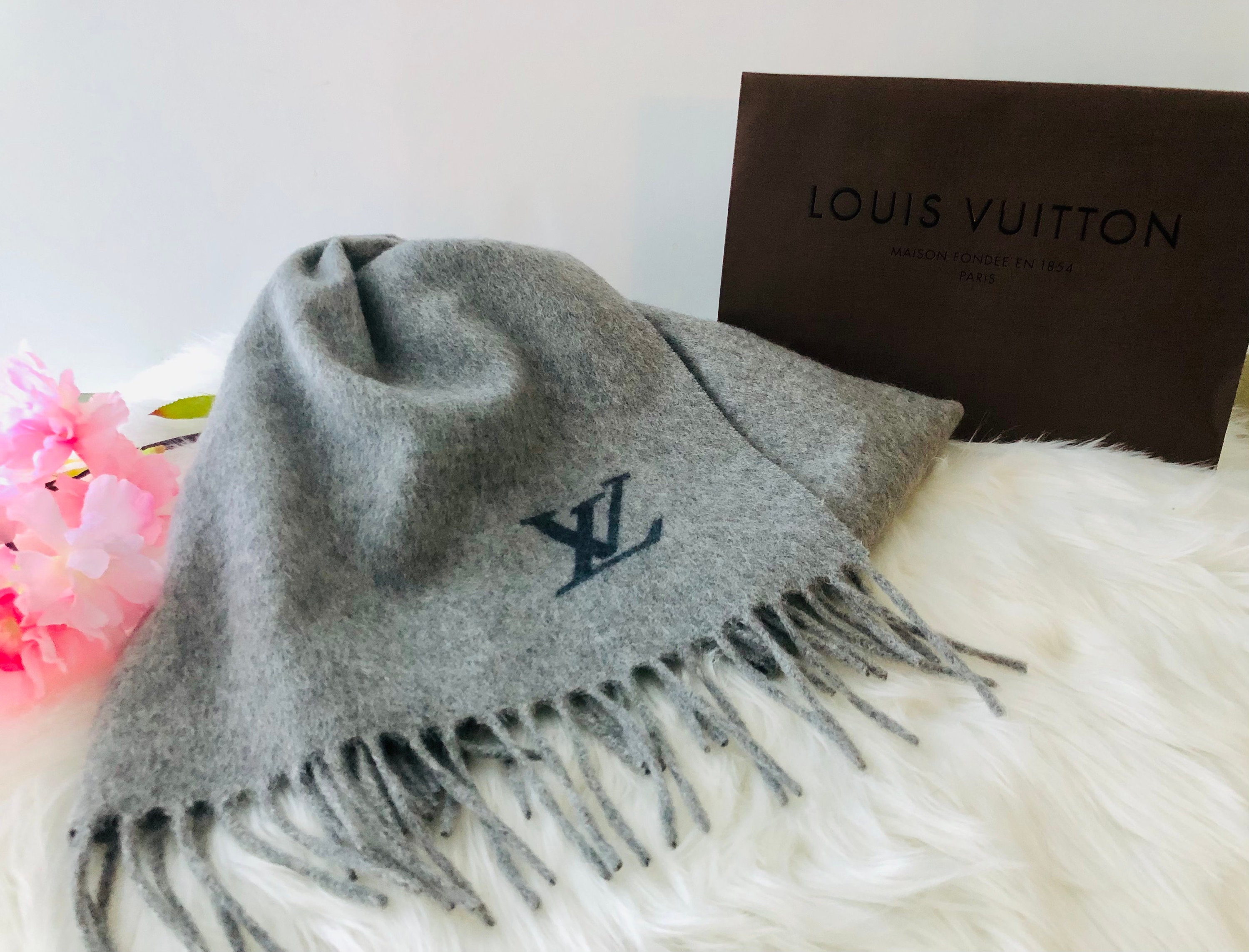 Louis Vuitton Limited Edition Reykjavik Cashmere Scarf (New)