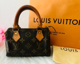 Louis Vuitton Nano Speedy / Mini HL Handbag