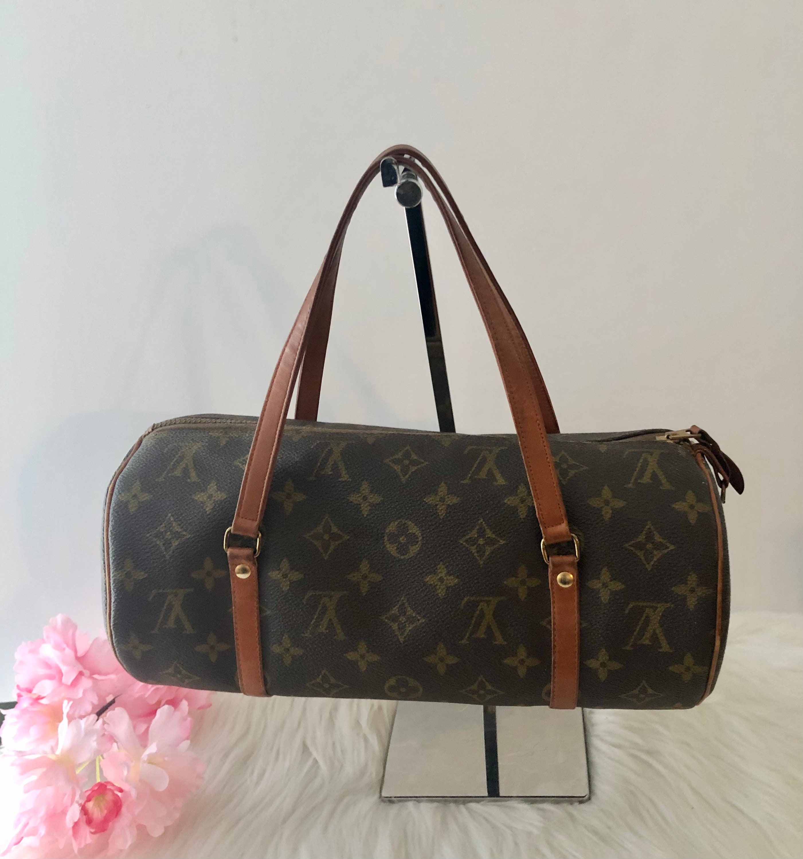 LOUIS VUITTON Epi Leather Red Papillon 26 Bag