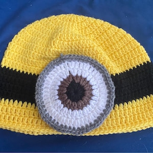 Minion Hat Adult size