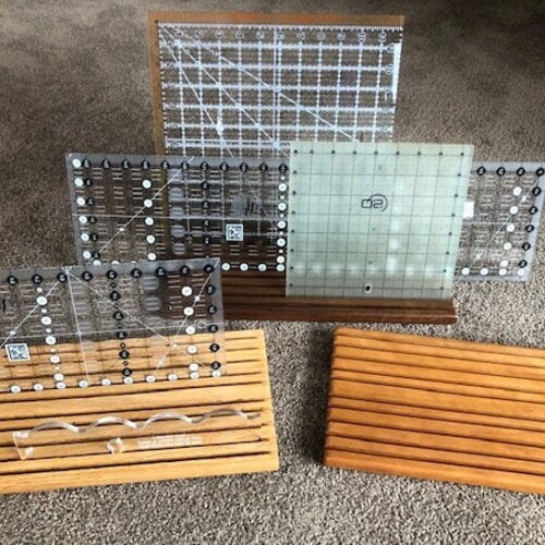 Handmade Quilting Ruler Holder Etsy