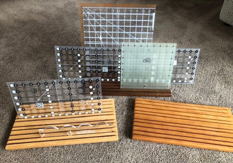Handmade Quilting Ruler Holder Etsy