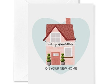 New Home Card | Moving to New Home Card | New Home | Housewarming Card | Congrats Card | Congrats on New Home | Encouragement Card | Welcome