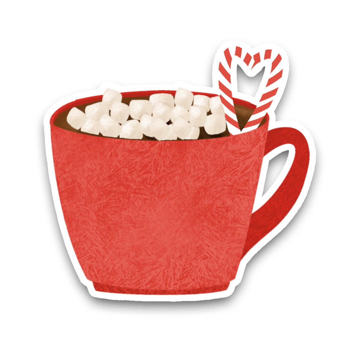 Sticker | Hot Cocoa Sticker | Hot Chocolate | Stickers for Notebook ...