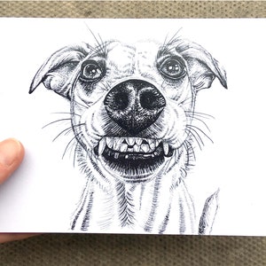 Jack Russell Greeting Card, Terrier Dog