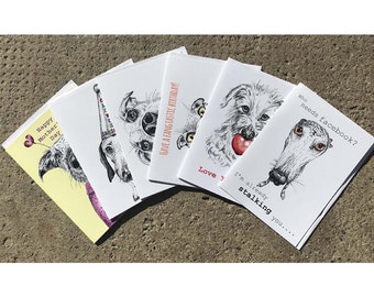 Super Saving 6 x Card Pack, Dog Cards