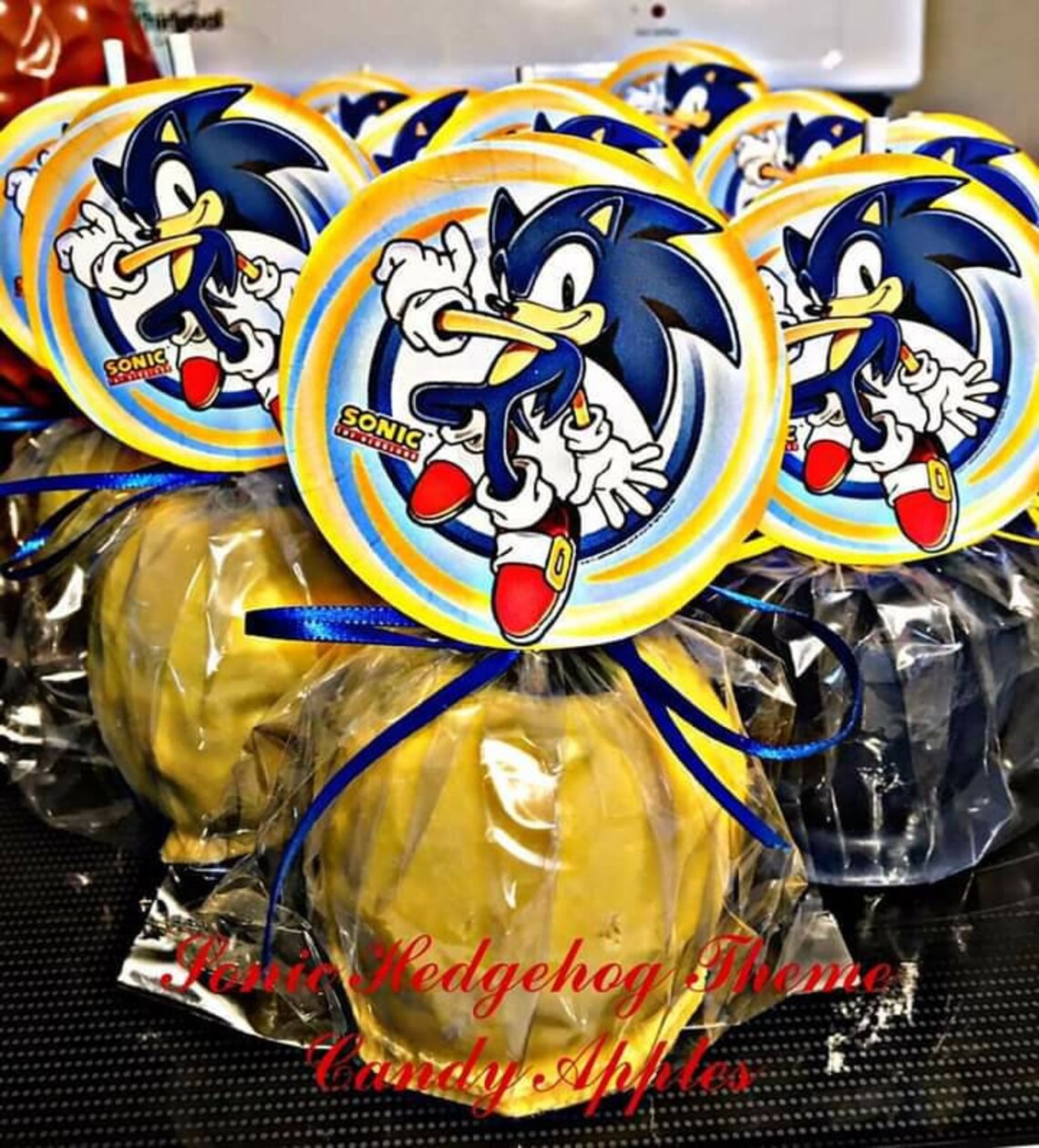 Inspired Sonic the Hedgehog Treats Package Etsy