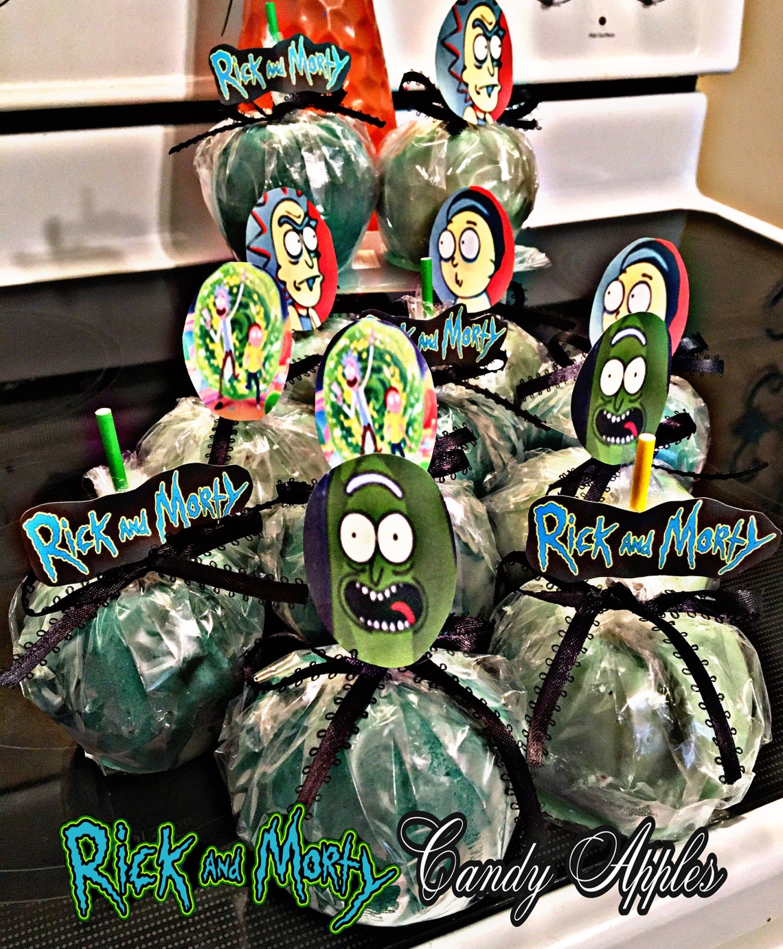 Paquete inspirado rick &morty treats 12 cada uno Etsy