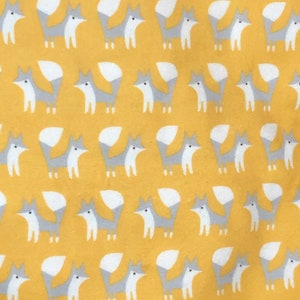 Super Soft Fox Flannel Fabric By The Yard