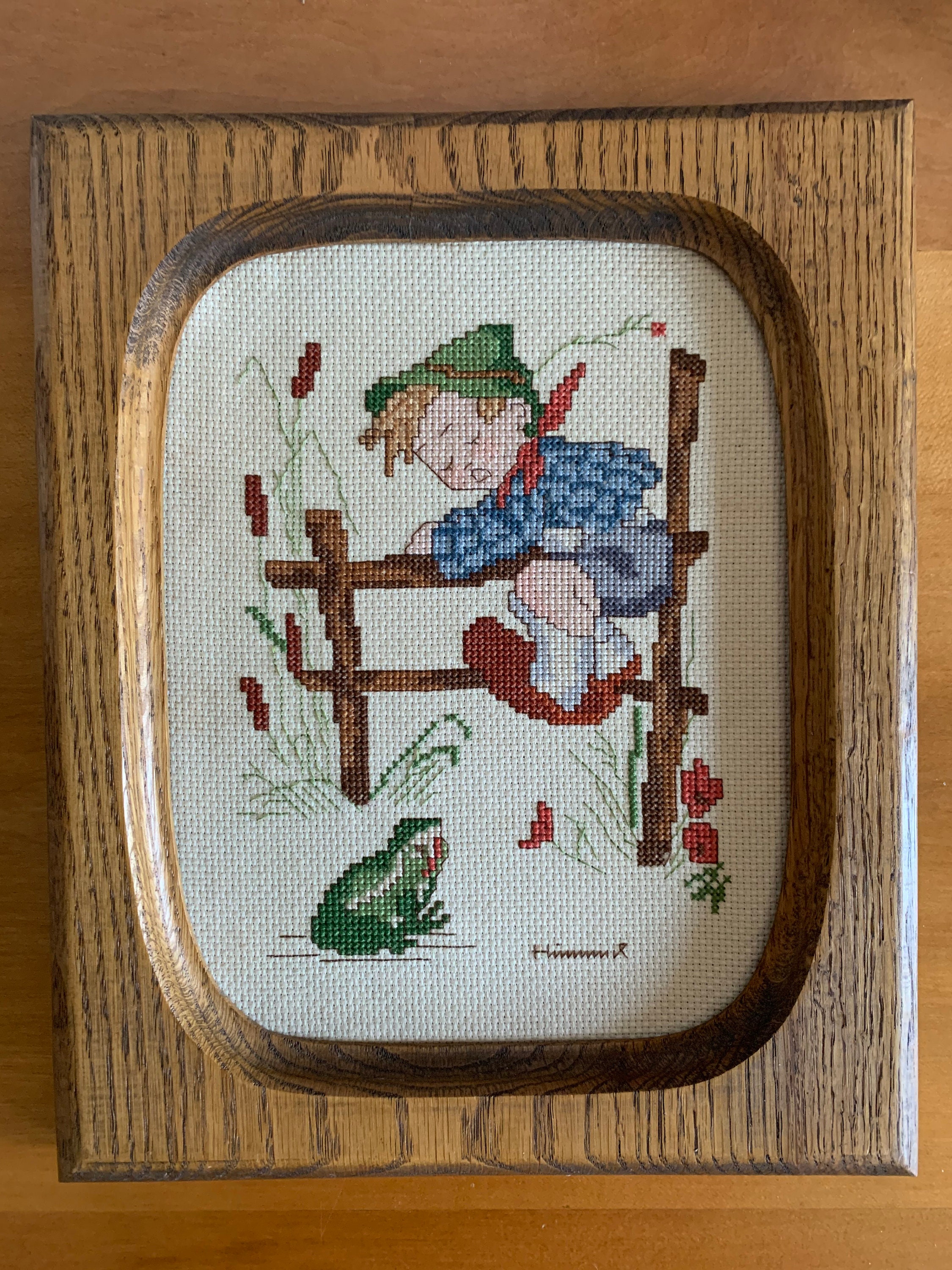 Hummel Cross Stitch Vintage Needlework Retreat to Safety Etsy Ireland