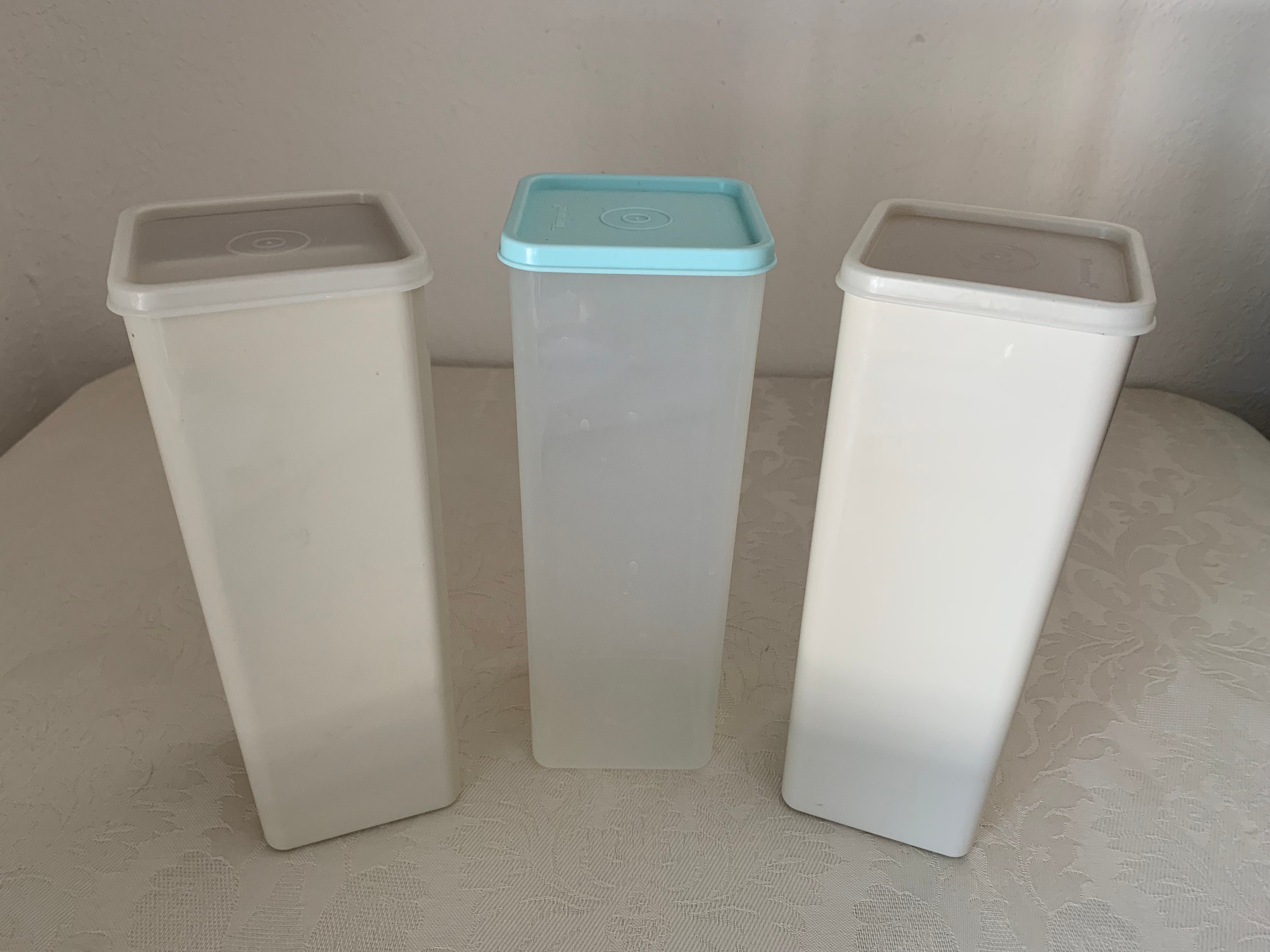 Tupperware Ice Cream Keeper, 484 486, Vintage Rectangular Container With  Lid, Freezer Food Storage, Retro 1960s Kitchen, Sheer Clear 