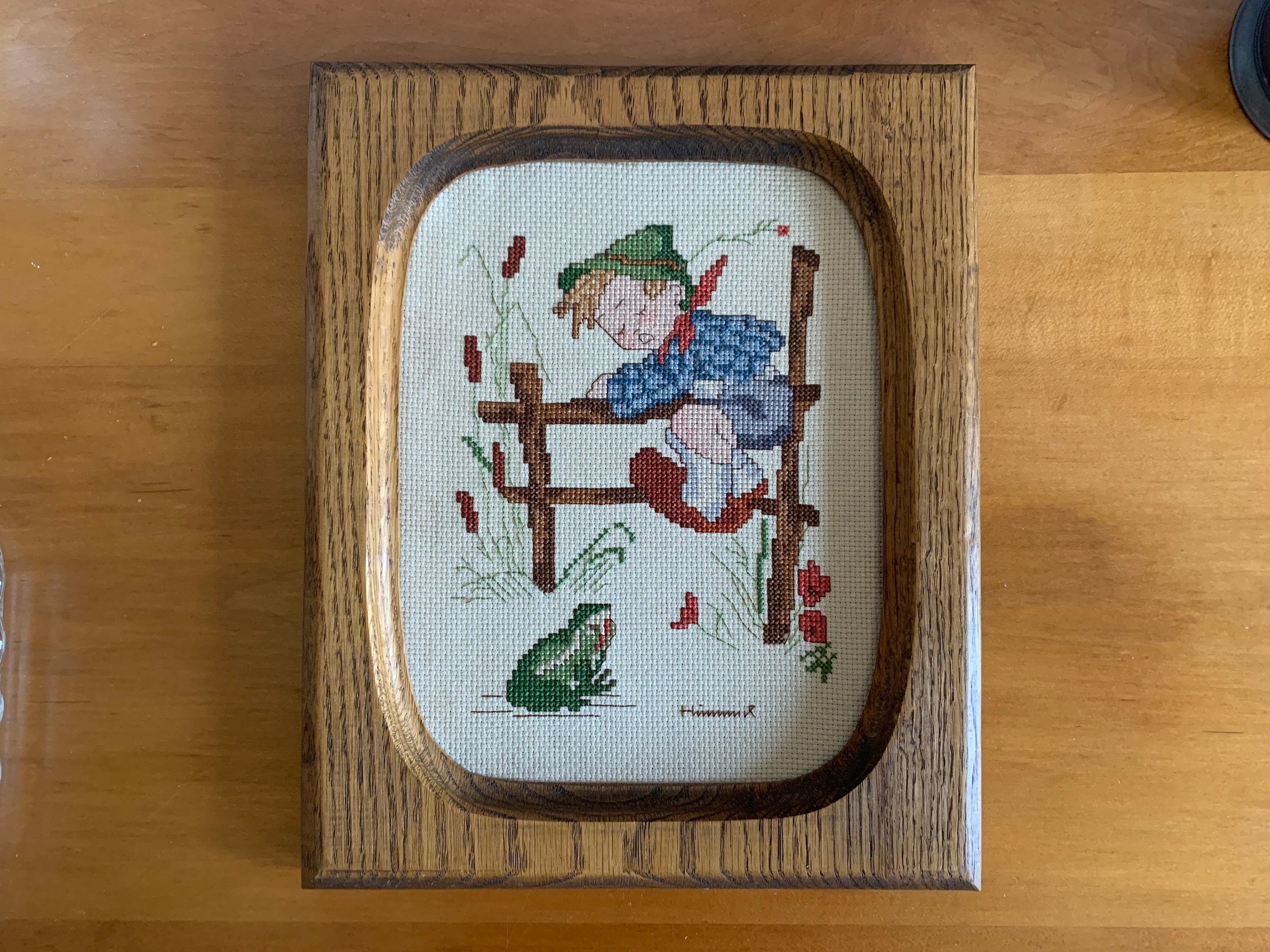 Hummel Cross Stitch Vintage Needlework Retreat to Safety Etsy Ireland