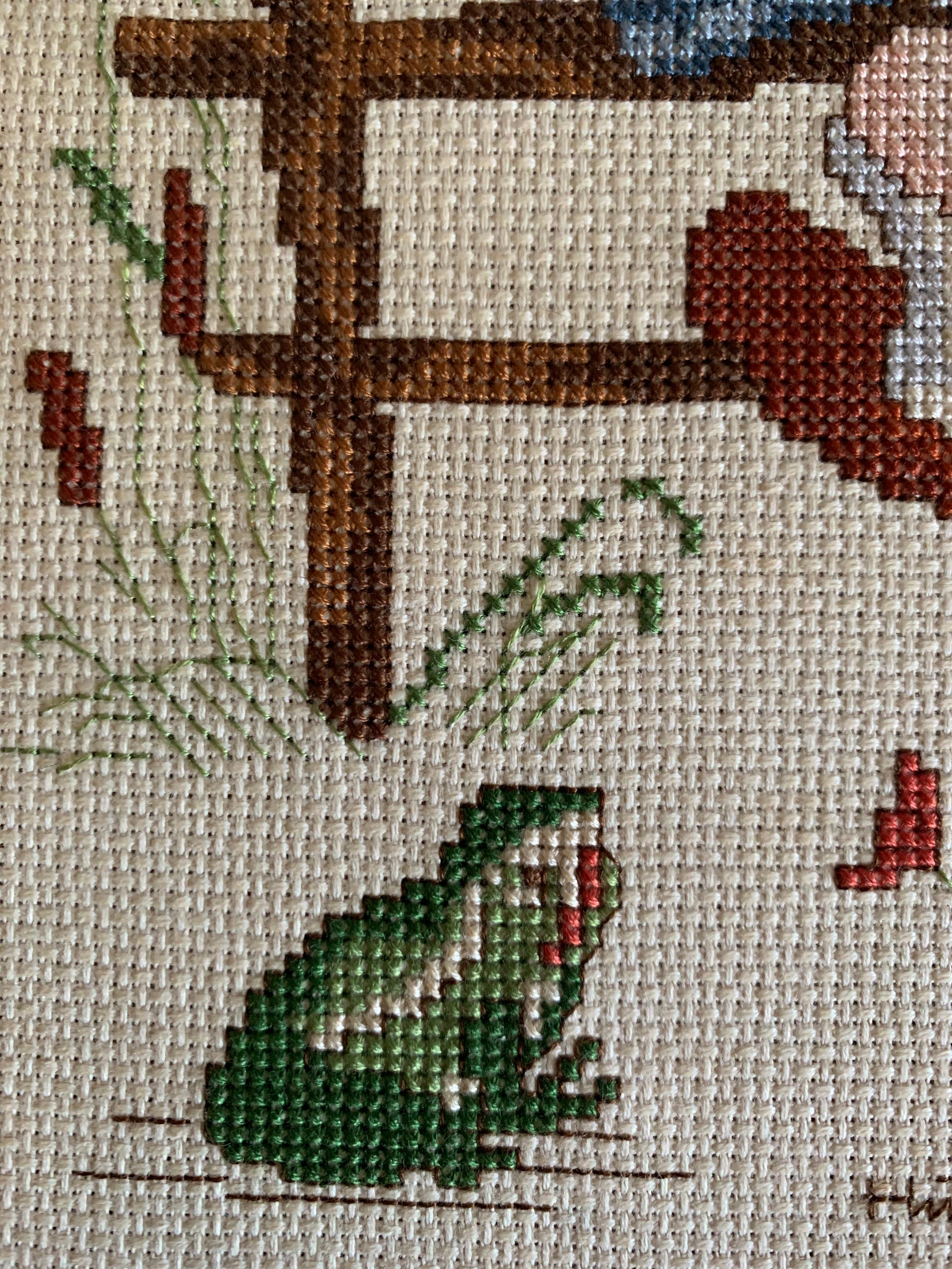 Hummel Cross Stitch Vintage Needlework Retreat to Safety Etsy Ireland