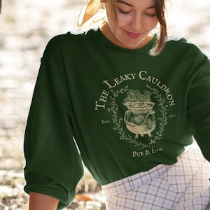 The Leaky Cauldron Sweater, Potter Pullover, Wizard World Sweatshirt, Bookish Shirt, Family Vacation Sweater, Readers Magic Shirt, HP Gift