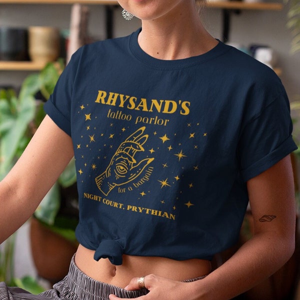 Rhysand's Tattoo Parlor Shirt, ACOTAR Shirt, SJM Merch, Feyre Darling, ACOMAF, Night Court Shirt, Court of Dreams, High Lord Shirt, Smut
