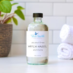 Organic Witch Hazel, Alcohol Free Witch Hazel, Witch Hazel, Witch Hazel Extract, Witch Hazel Distillate, Toner, Astringent 8oz
