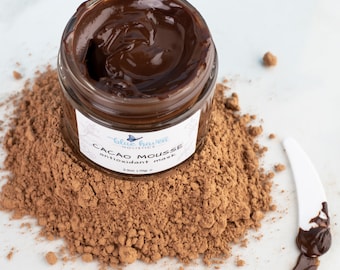 Cacao Mousse Antioxidant Mask, Honey Mask, Antioxidant Mask, Honey Face Mask, Cocoa Face Mask