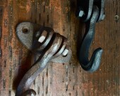 Swivel Hook for Ceiling, Wall, Man Cave, Industrial, Great for Iron Art Designing, Cast Iron, Heavy Duty Vintage Hook, Steam Punk, Farmhouse