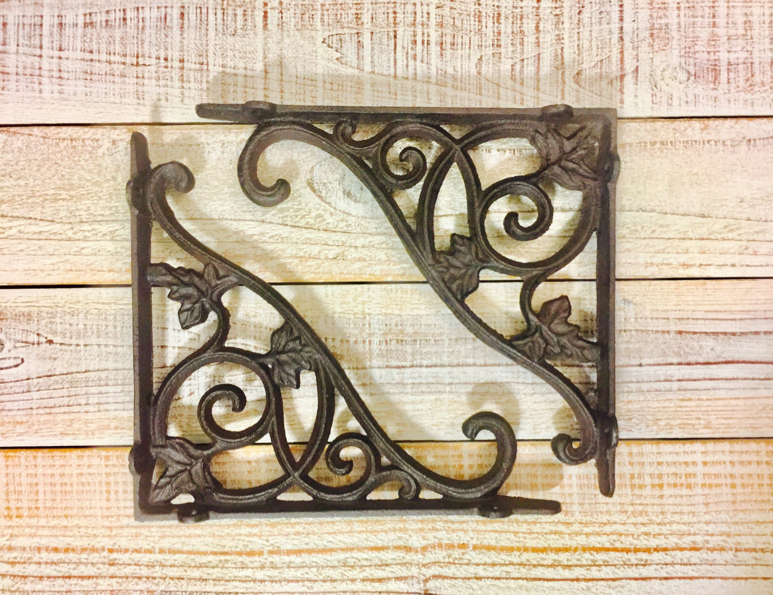 Fancy Cast Iron Brackets Corbel Bracket Brackets SOLD Fancy Cast Iron Brackets Corbel Bracket Brackets SOLD