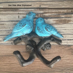 Bird Hook, Bird, Hooks, Towel Hook, Birds, Iron, Set of 3