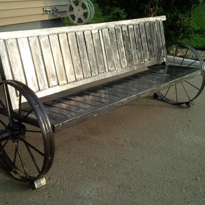 Custom Metal Outdoor Rocking Bench