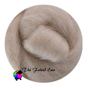 Needle Felting Wool Roving / DR53 Fresh Faces Carded Wool Roving Sold per 1 oz. image 1