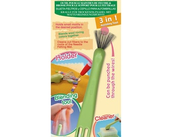 Clover Needle Felting Claw and Mat Cleaner - Brush Mat Cleaning Tool