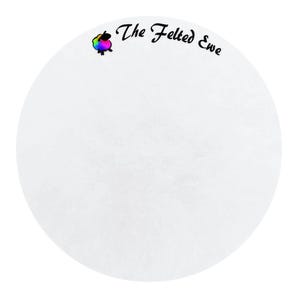FB1 Snow Drift Maori Wool Batt: Needle Felting Fiber - DHGShop Snow 1 oz