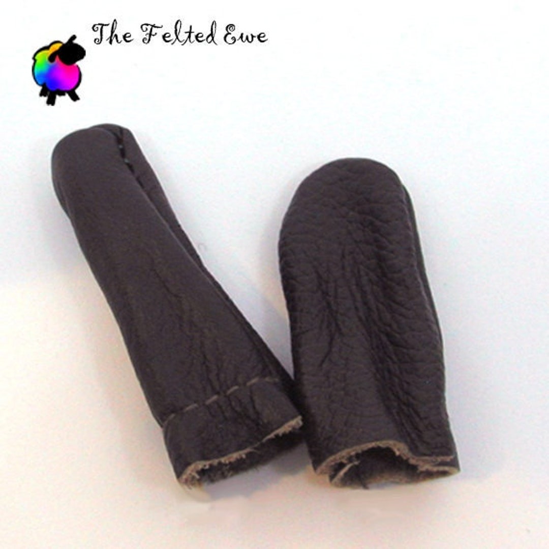 Leather Finger Guards Sold as a Pair Color Shown Etsy