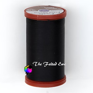Heavy Duty Sewing Thread - Upholstery Thread - Coats & Clark in Black, Chona Brown, Driftwood, Hemp, Natural and White!
