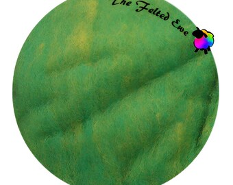 HFB39 Needle Felting Wool Batt: USA Merino & Suffolk Blend 1 oz