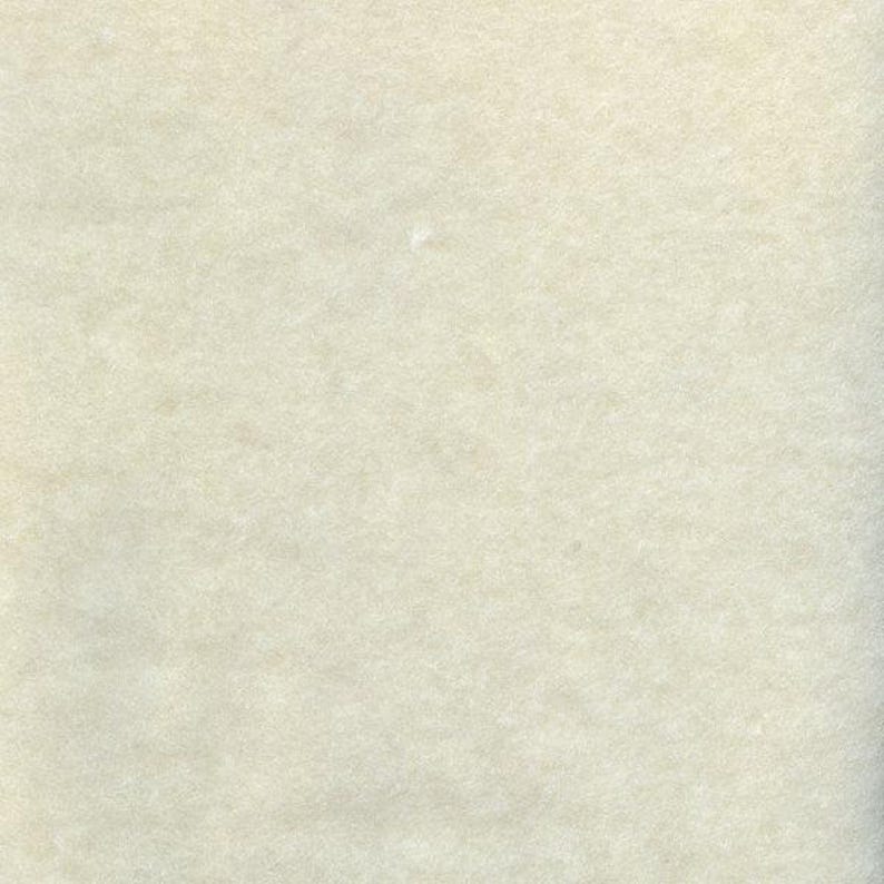 Premium Natural Core Wool Batt: Needle Felting Fiber - Sold per 1 oz image 2