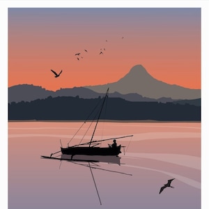 Carte postale de Mayotte - Choungui