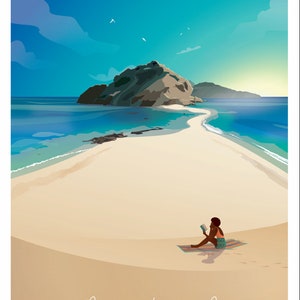 Carte postale Îlot Choizil - 10x15 cm
