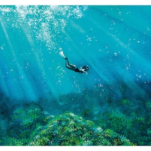 Aquarelle plongée PMT