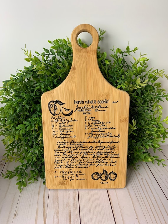 Kitchen Rules Cutting Board, gift for her, Personalized Kitchen Decor, Gift  for cook, gift for mom, gift for wife